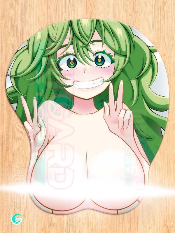 Toru Hagakure / Invisible Girl v1 3D Mouse pad with Gel Wrist rest